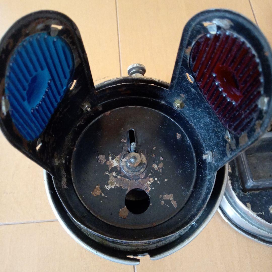 鉄道　国鉄　　白光式合図灯　点灯確認済