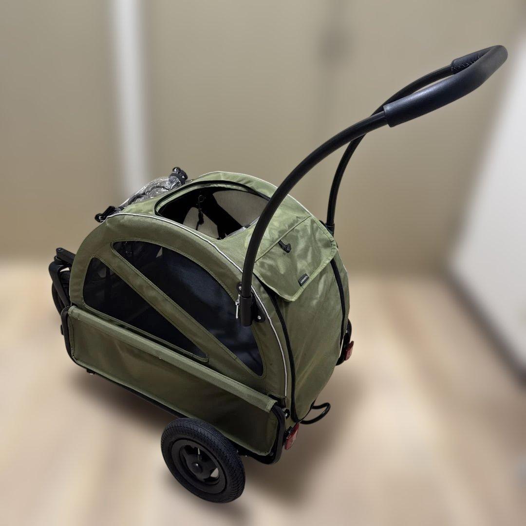 ペットカート エアバギー トゥインクル 新色 モスグリーン