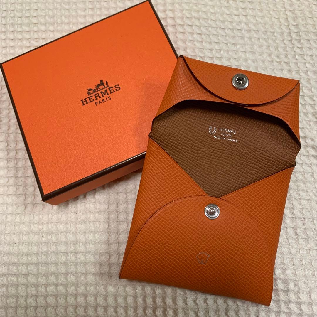 ＊BE@R さま＊専用　エルメス バスティア　ヴェルソ　オレンジ×ゴールド
