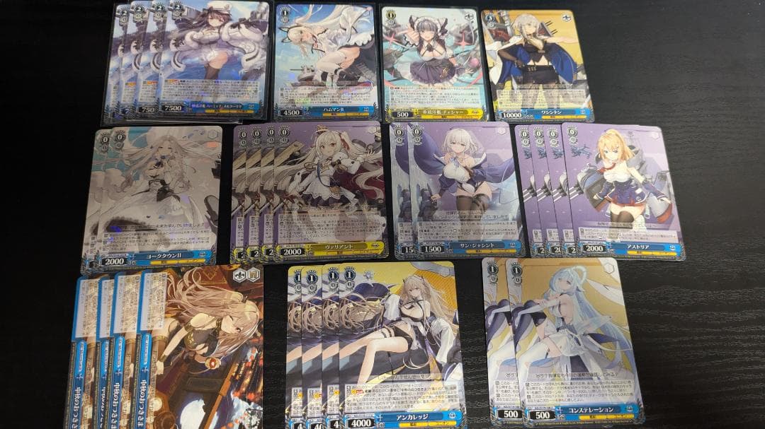 S*a様 ヴァイス　アズレン　８門アズールレーン　デッキ　デッキパーツ