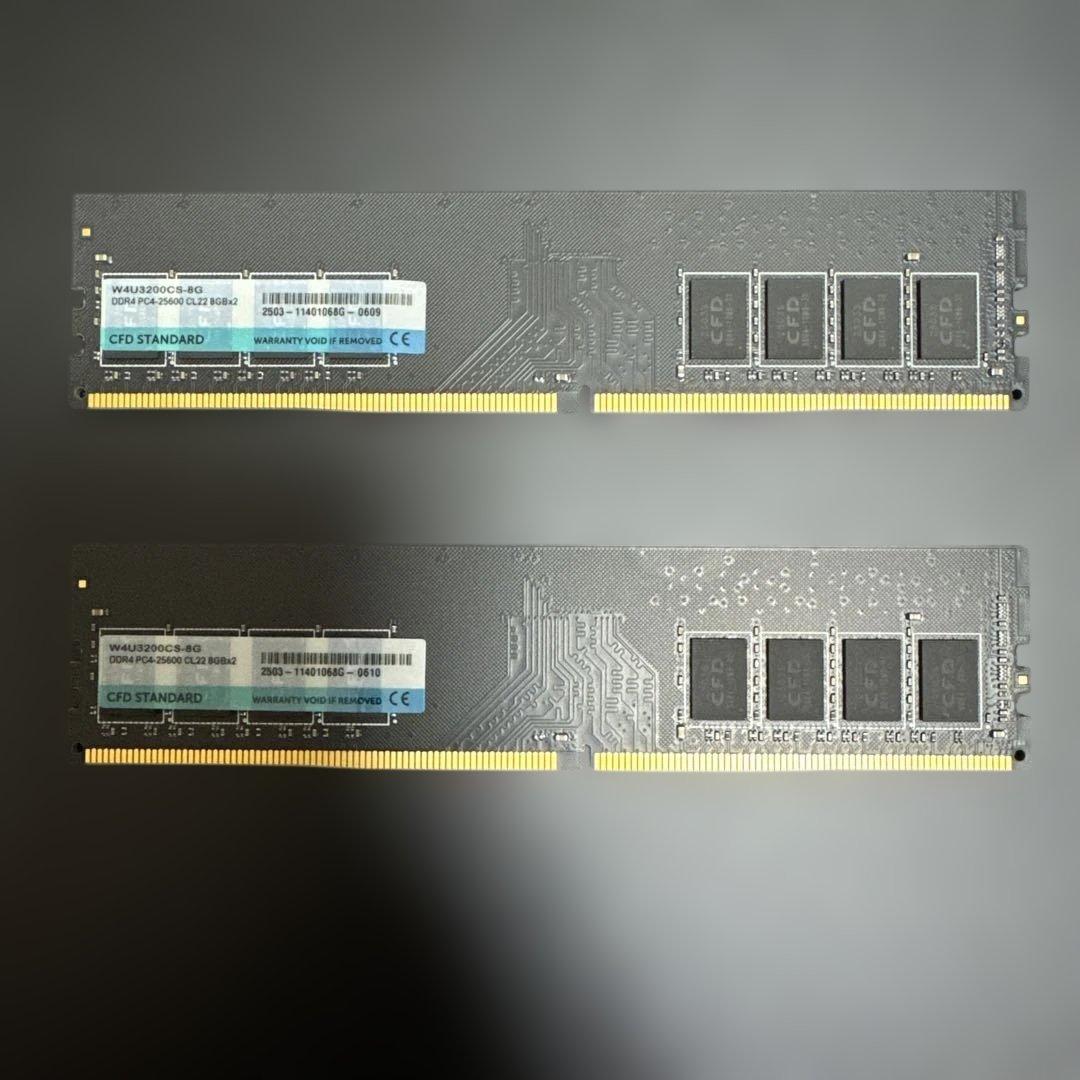 DDR4 3200 16Gメモリ