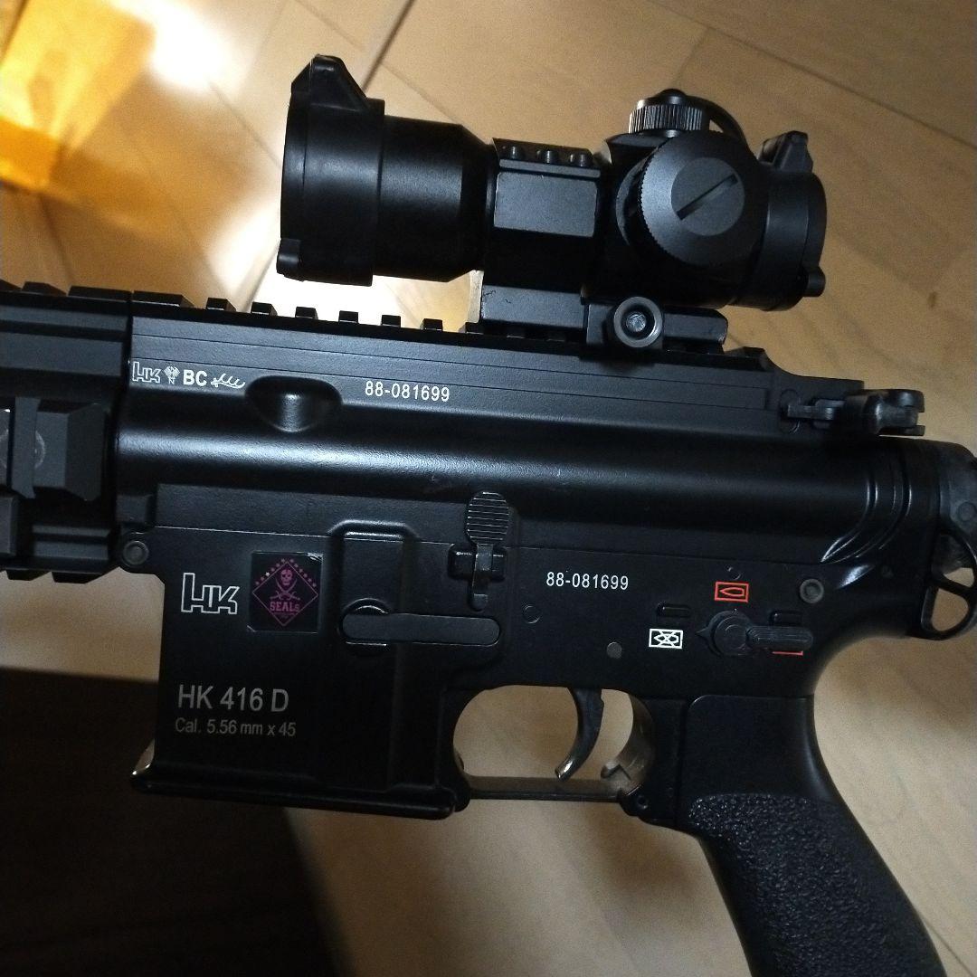 HK416デブグルカスタム マルイ製　クロスボーン仕様