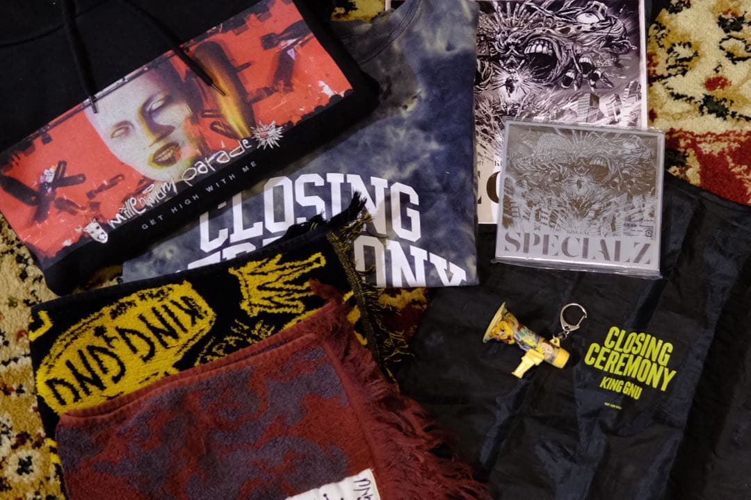 ミレパパーカー、常田大希メガホンキーホルダー、グッズまとめ売り