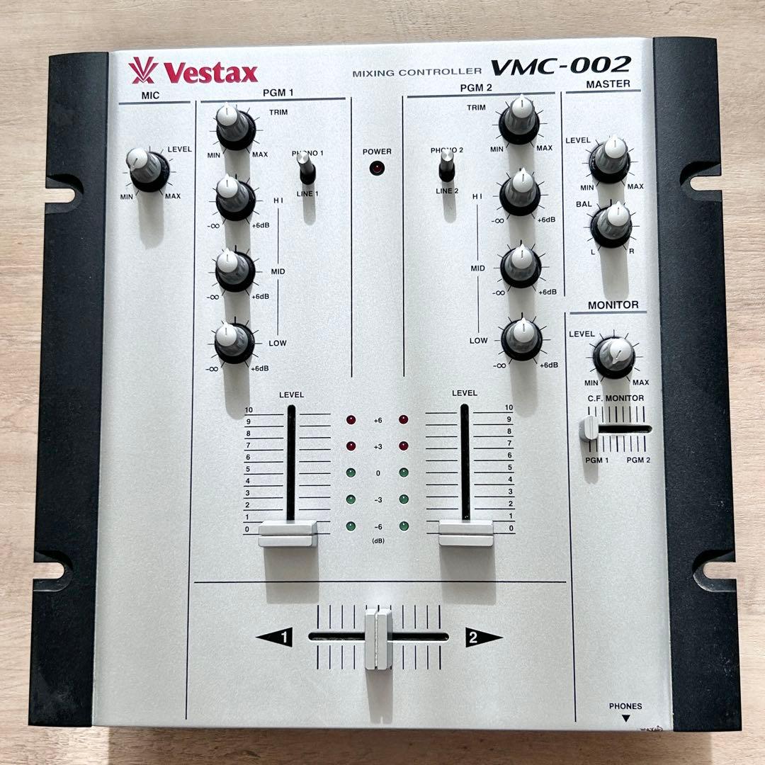 完動品 Vestax VMC-002 DJミキサー 動作良好