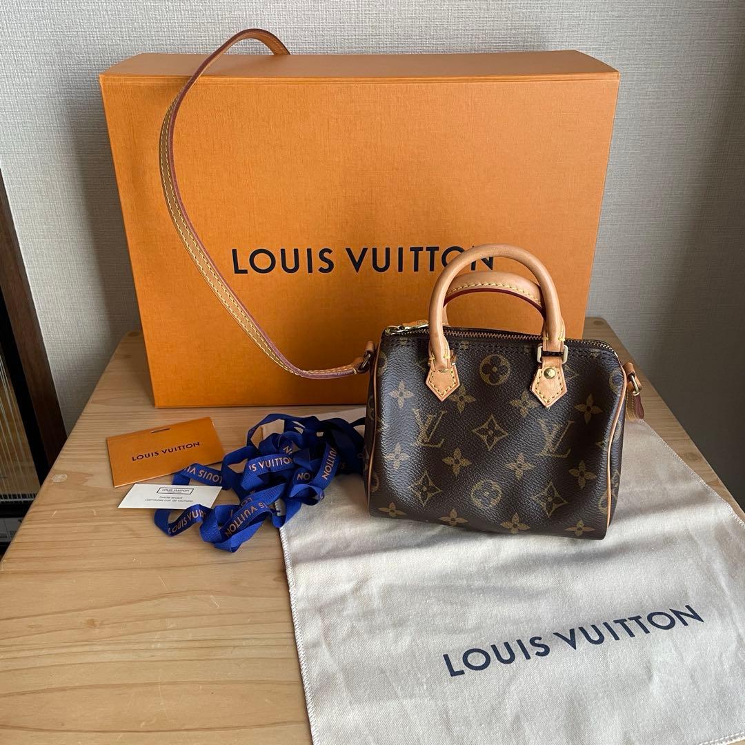 【美品】Louis Vuitton ナノスピーディ モノグラム 入手困難