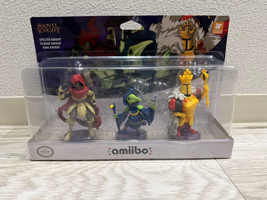 新品Shovel Knight amiibo 3-pack