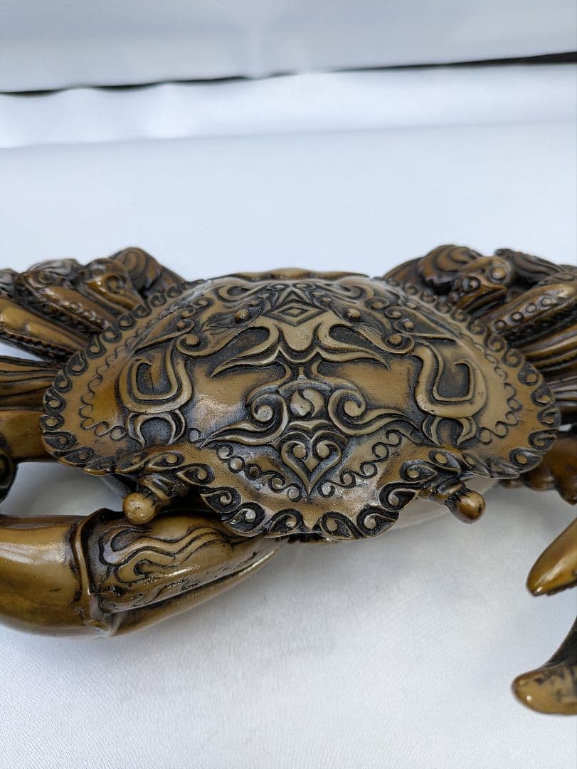 ☆b479、蟹 置物 風水 カニ 風水置物 インテリア 金運祈願 開運