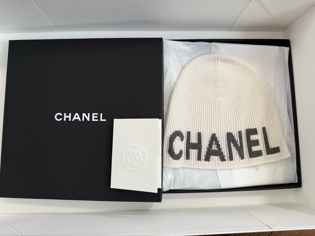 掲載6/20まで！新品未使用♡CHANEL ニット帽♡