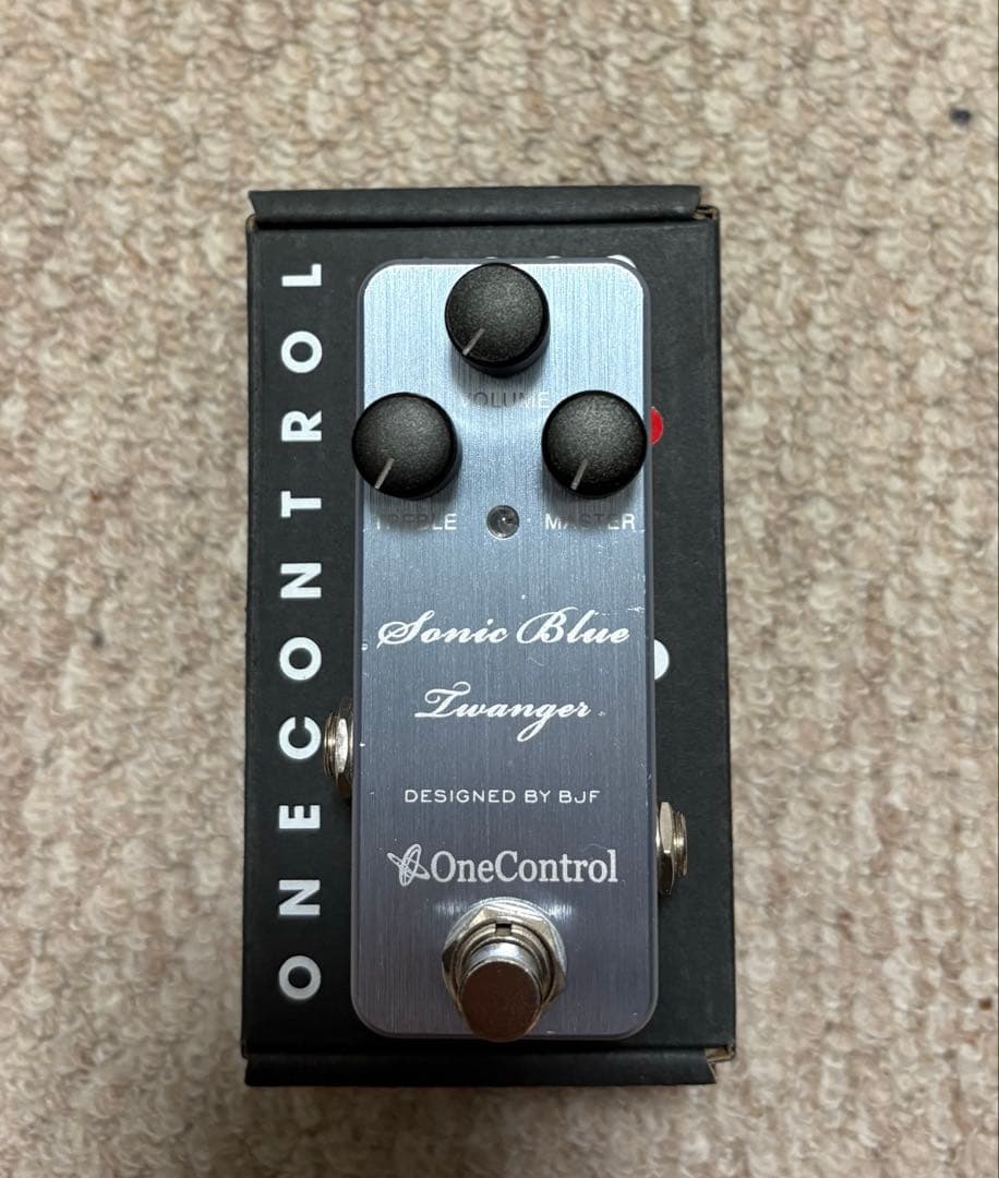 ギター one control sonic blue twanger