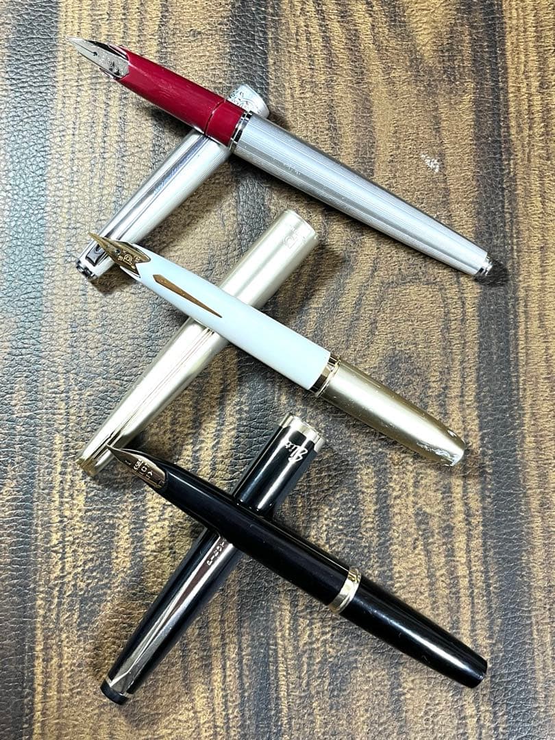 18K・18K-WG・14Kヴィンテージ万年筆 まとめ売り(ジャンク含)