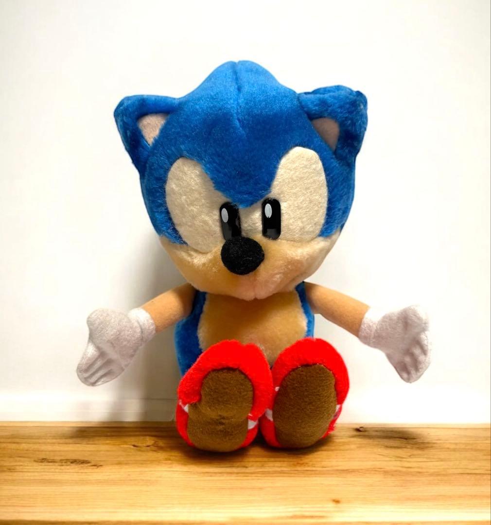 当時物 ソニック ぬいぐるみ SEGA セガ ぬいぐるみ sonic