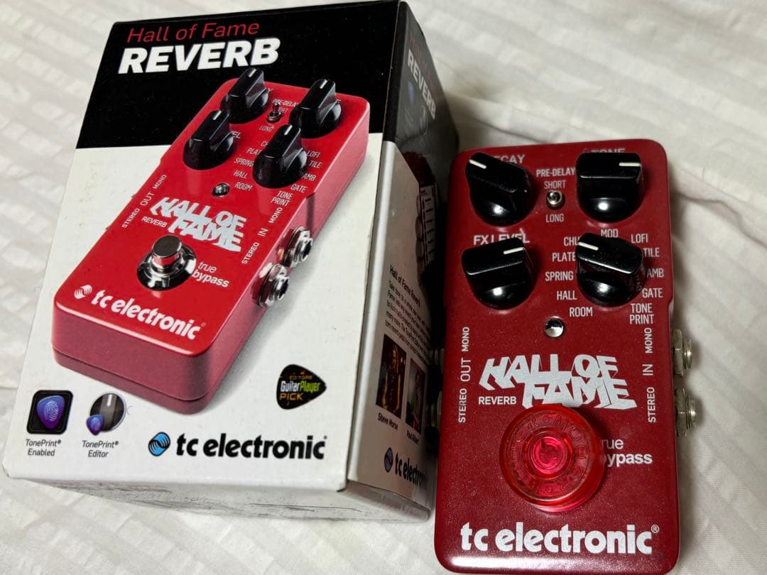 ギター tc electronic Hall of fame reverb