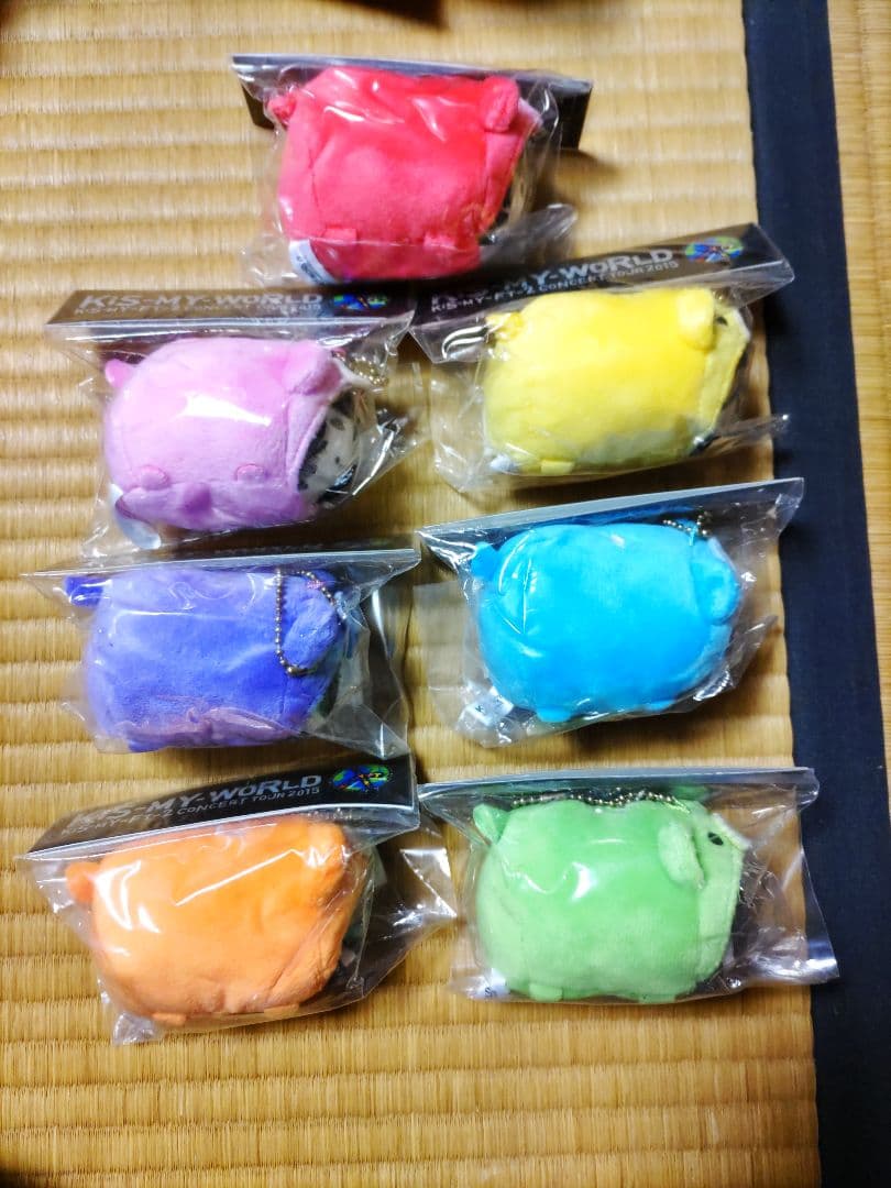 Kis-My-Ft2７個セット人形ぬいぐるみキーホルダー新品未使用未開封