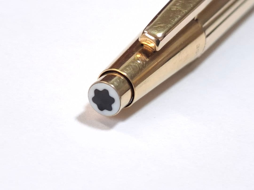 最初期　美品　モンブラン　ノブレス　シャープ0.9　ゴールドライン　No1547
