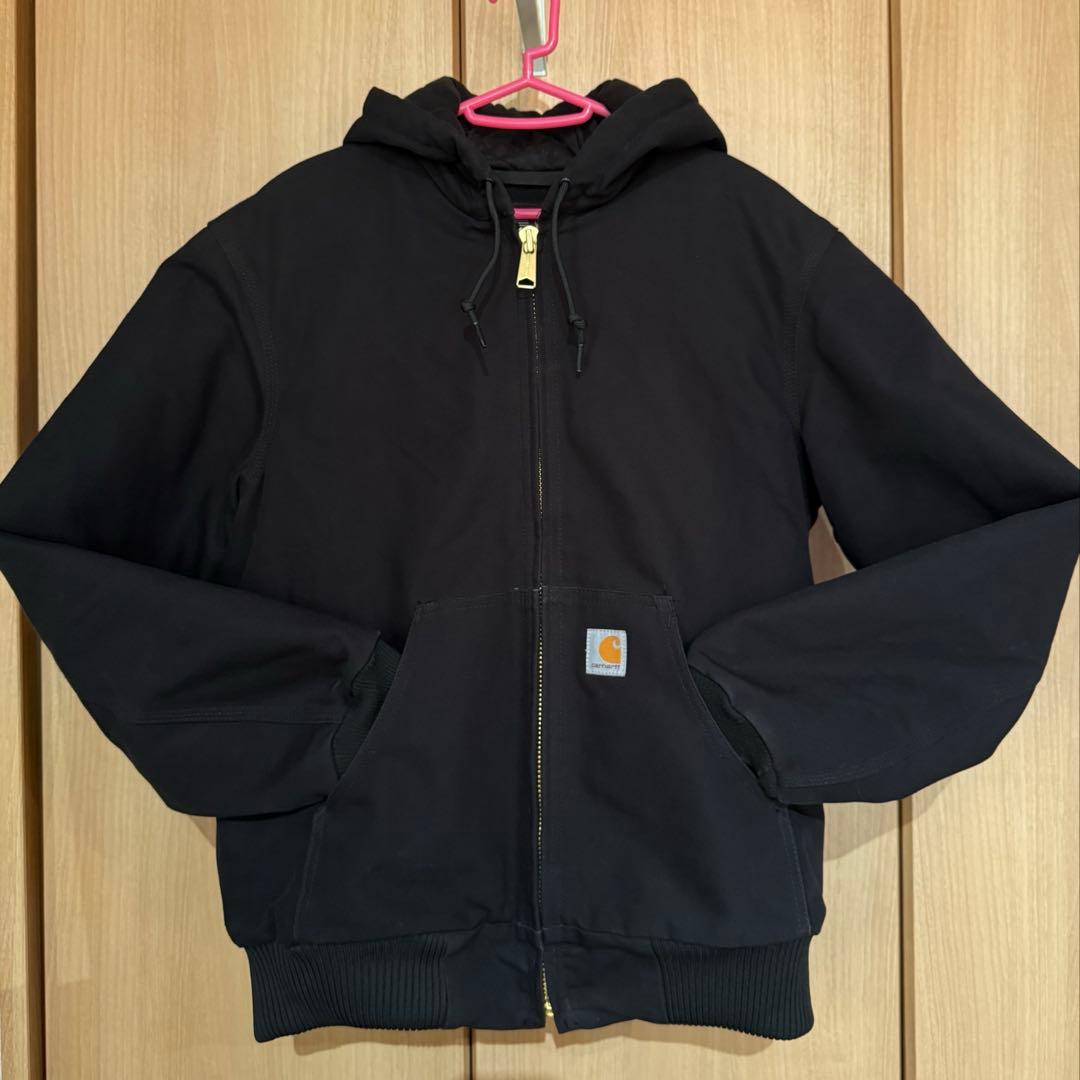 カーハート　アクティブジャケット　Sサイズ　ブラック