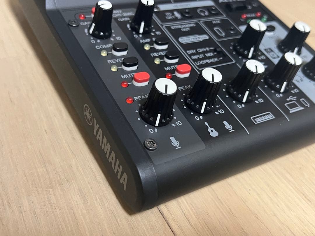 YAMAHA AG06 MK2 ミキサー/キャリーバッグ付き