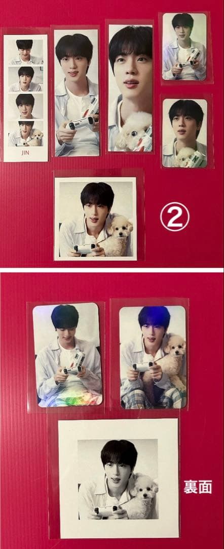 BTS Jungkookフィルムブックマーク・ホログラムフォトカード・ステッカー
