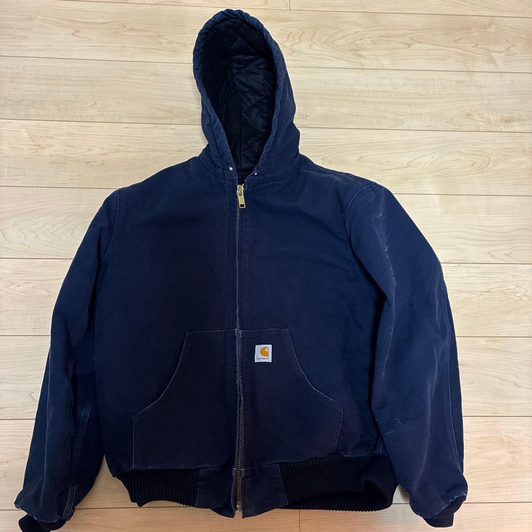 カーハート　carhart アクティブジャケット　ネイビー