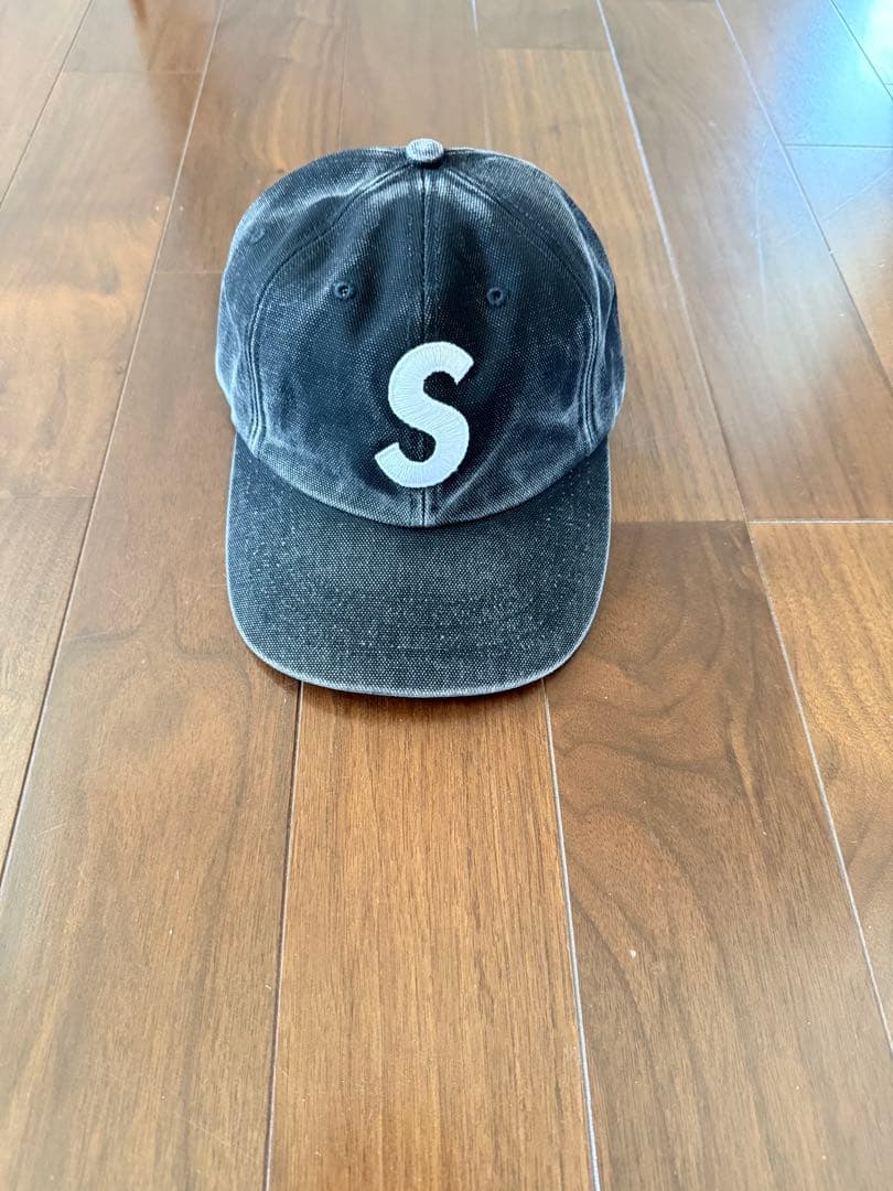 【新品】supreme Canvas S Logo CAP