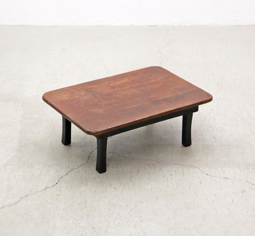 レトロ ちゃぶ台 座卓 机 ローテーブル テーブル 無垢材 折り畳み 文机