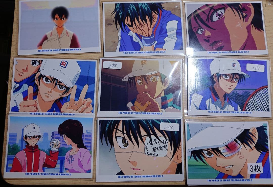 ①テニスの王子様 越前リョーマ カード まとめ売り 計70枚