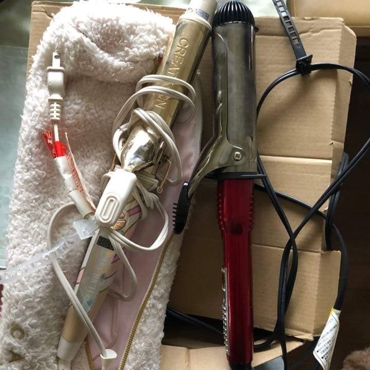 巻き髪用 コテ ヘアアイロン