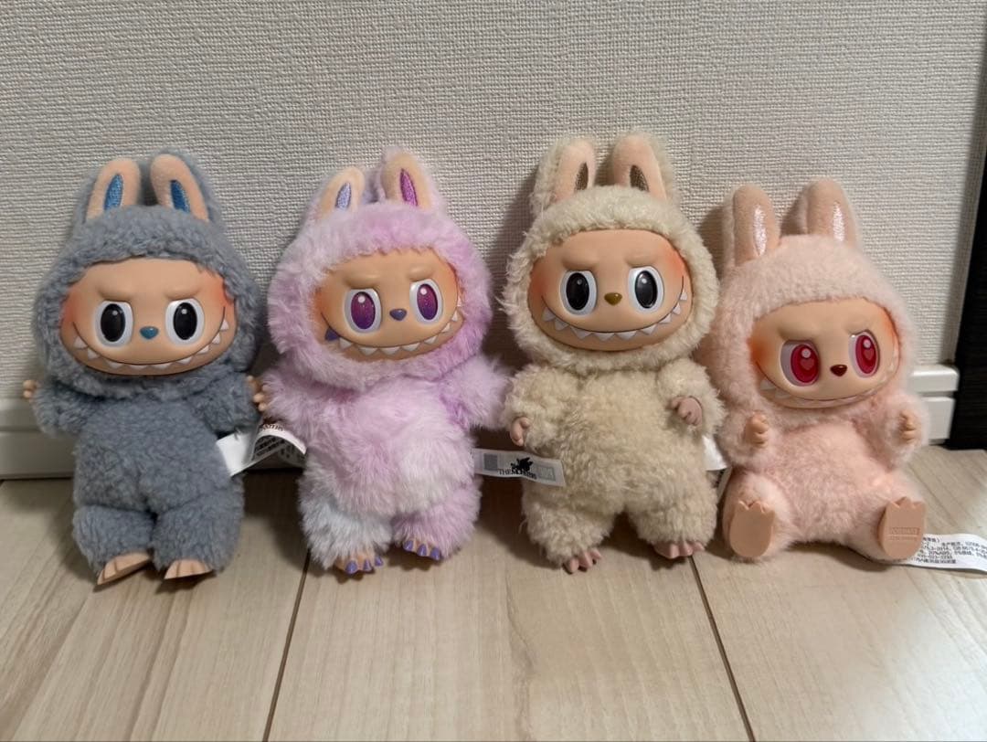 POP MART labubu ラブブ 4体 まとめ売り