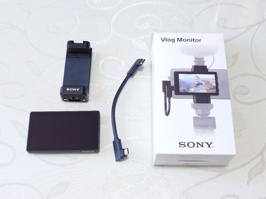 SONY Vlog Monitor 約5インチディスプレイ
