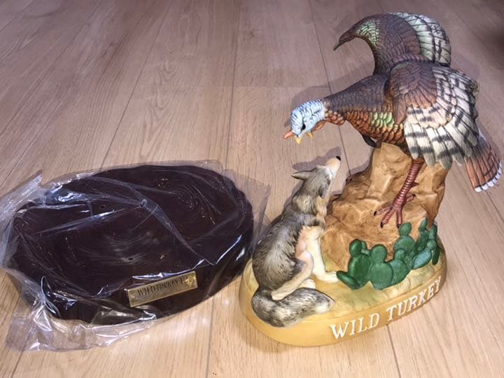 超レア　ワイルドターキー　12年　セラミック陶器ボトル　希少　新品未開封バーボン