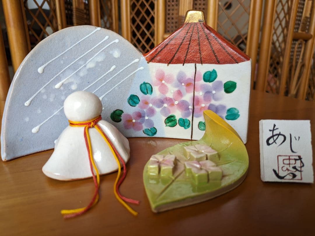 季節の飾り１２ヶ月(陶器)