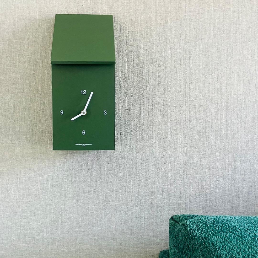 【専用】イタリア製 鳩時計 グリーン Diamantini＆Domeniconi