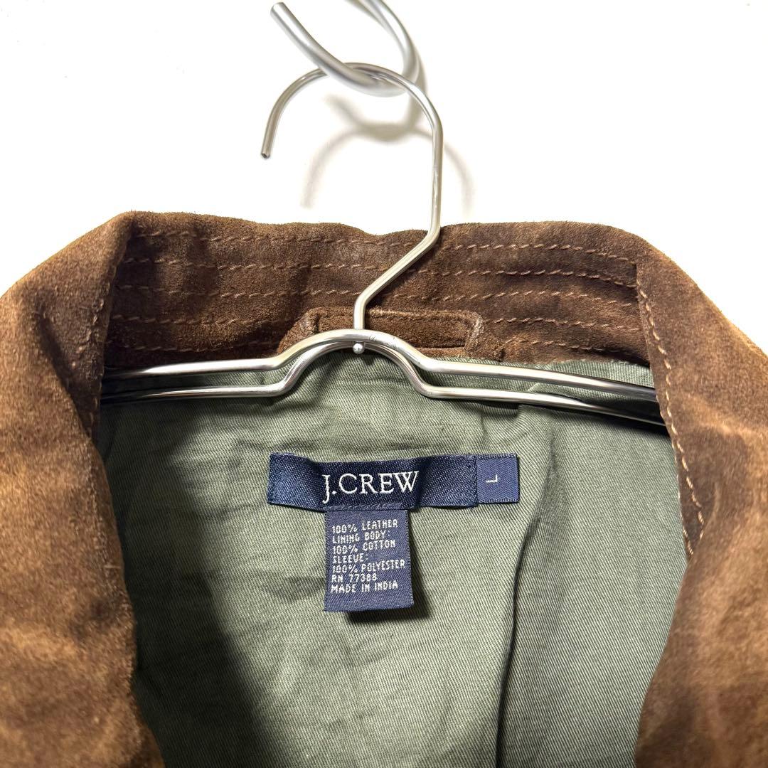 00s J.CREW ジェイクルー スウェード レザージャケット ブルゾン