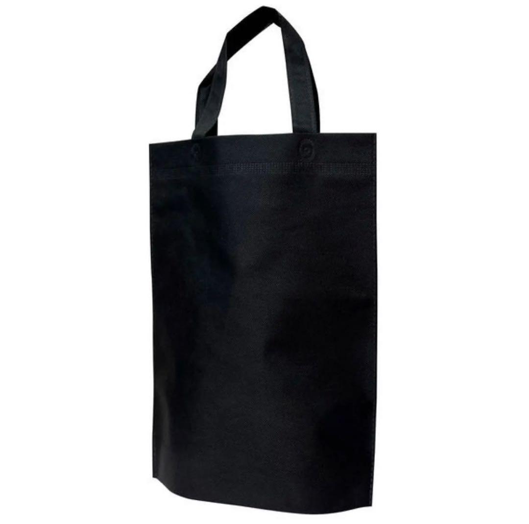 不織布A4底マチ付きバッグ(ブラック) SW273580-40 1箱(500枚)