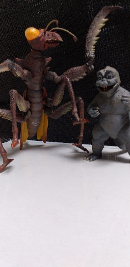 カマキラス。ミニラ！少年リックエクスプレス！東宝映画怪獣