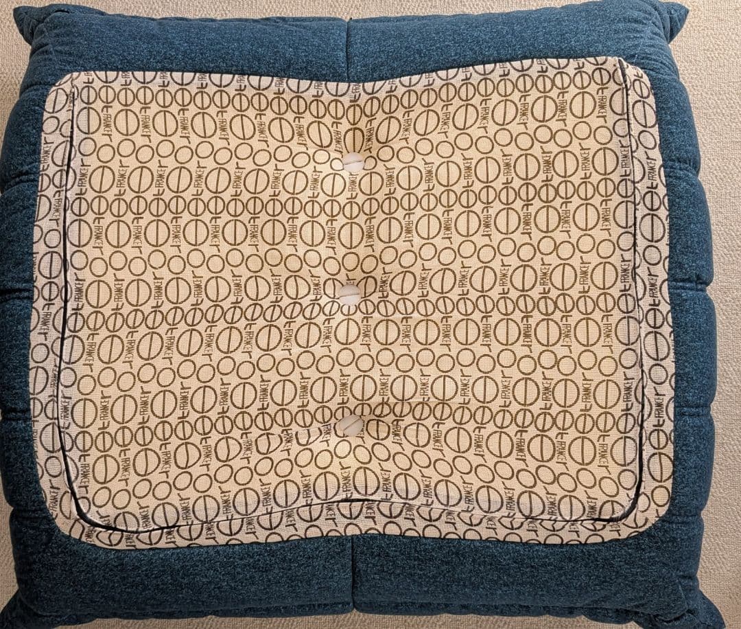 ロゼトーゴ オットマン単品 青（ダークブルー）