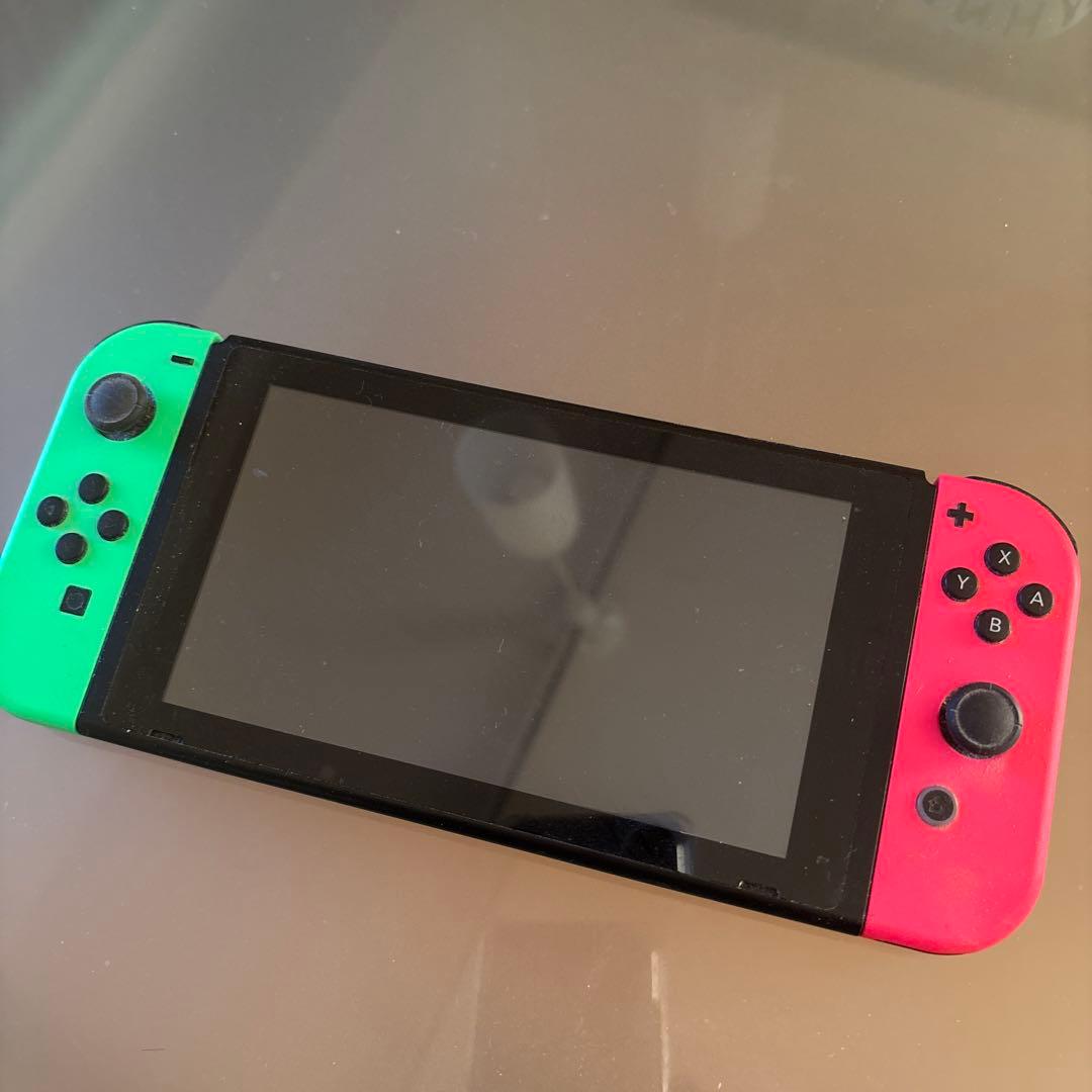 Nintendo Switch 本体 グリーンとピンク