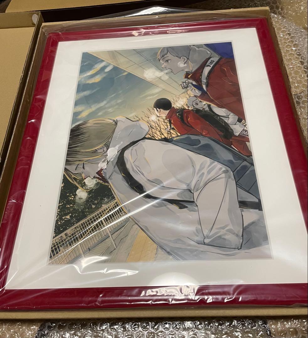 ハイキュー　額装精細デジタルカラー　複製原画