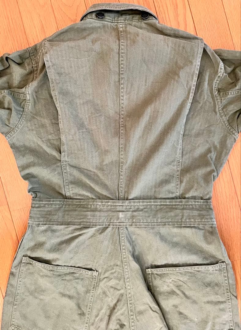 40's U.S.ARMY OD HBT オールインワン つなぎ M1938軍曹