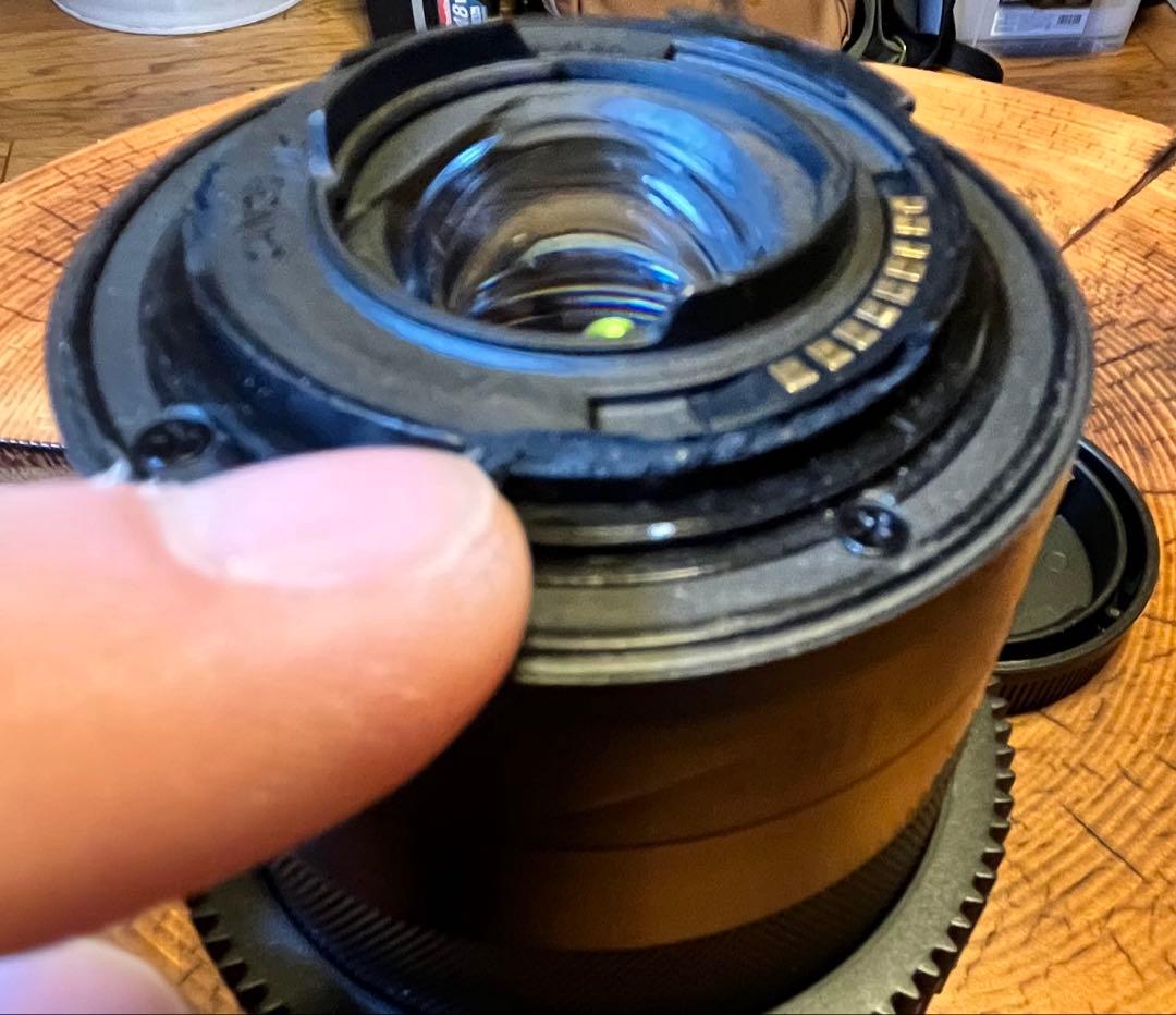 【ジャンク】Canon 18-150mm ズームレンズ　ef-m 55mm