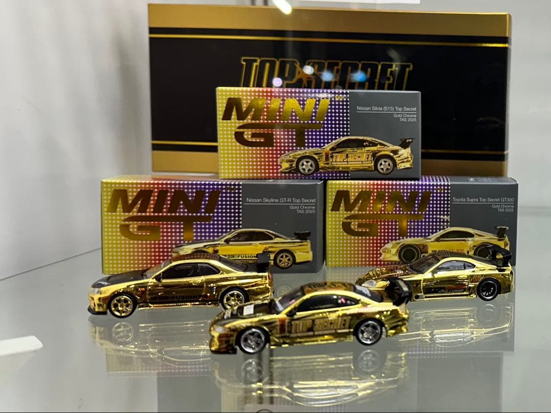 MINI-GT TOP-SECRET 東京オートサロン2025 限定セット