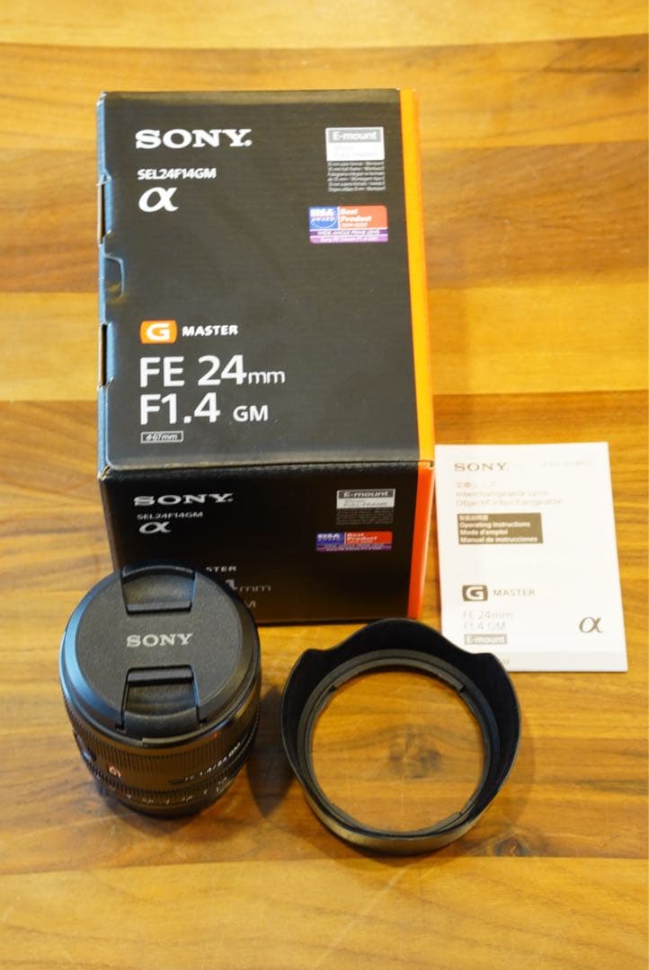 SONY FE 24mm F1.4 GM レンズ　美品