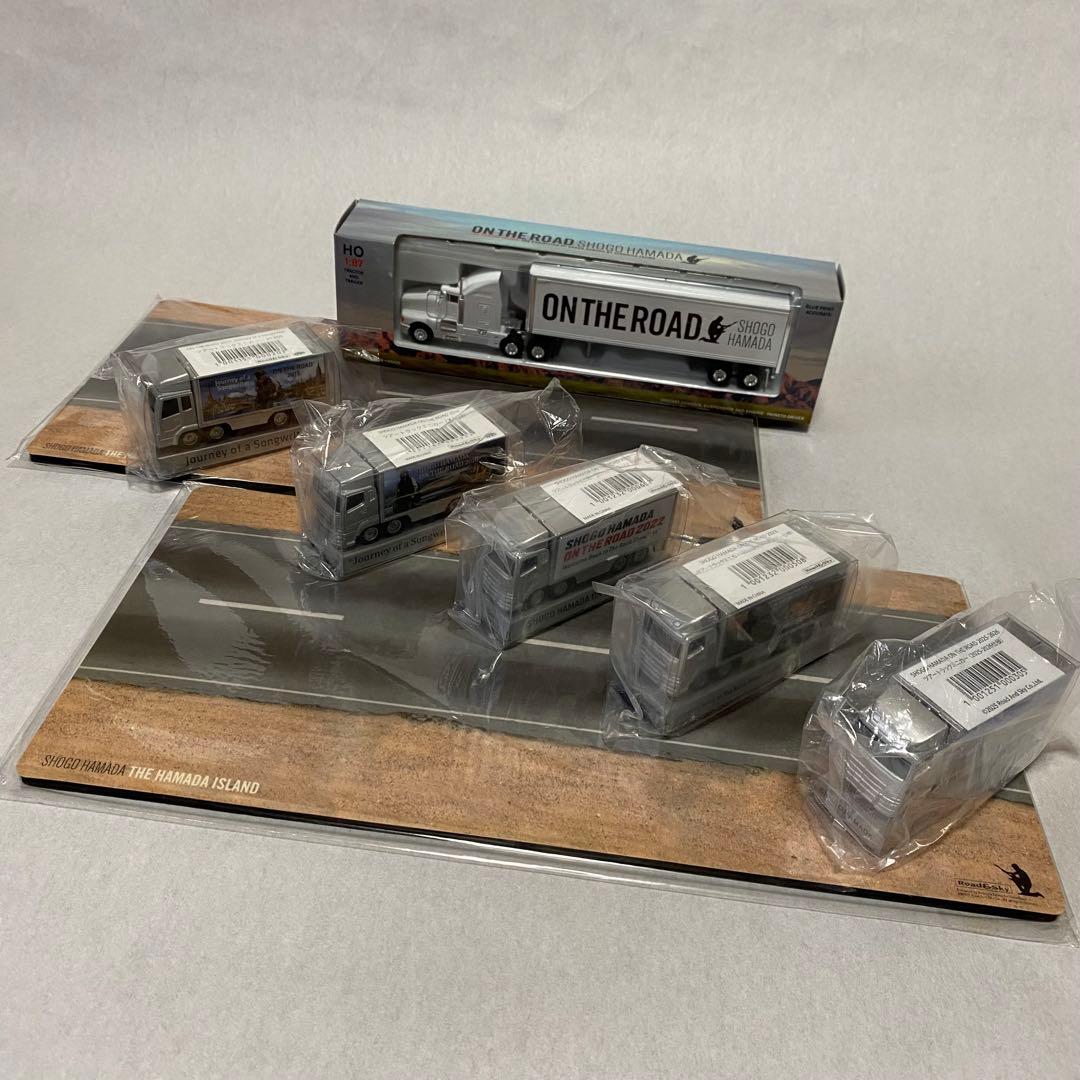 【浜田省吾】ツアートラック「トレーラー1台・ツアトラ5台・マウスパッド2枚」