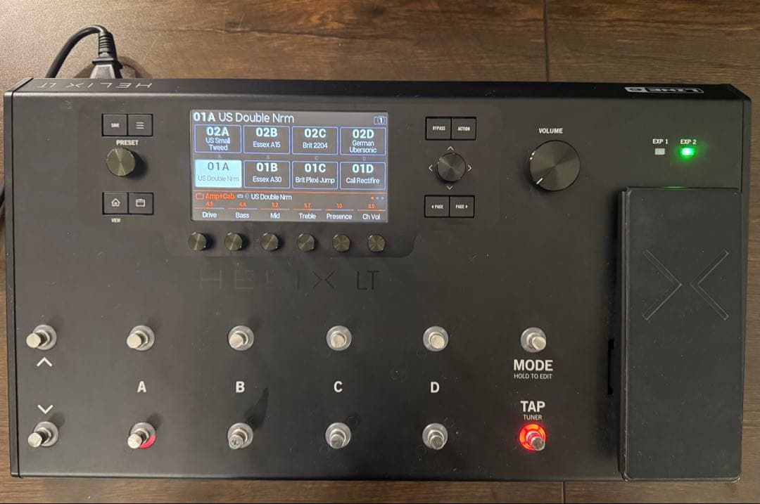 Line 6 Helix LT ギターエフェクター