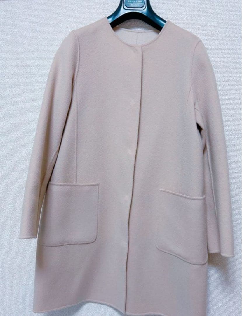 MaxMara WEEKEND 　 ノーカラーコート