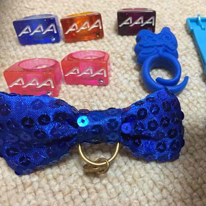 AAA カチューシャ メガネ リスバン えーぱんだ 青多め