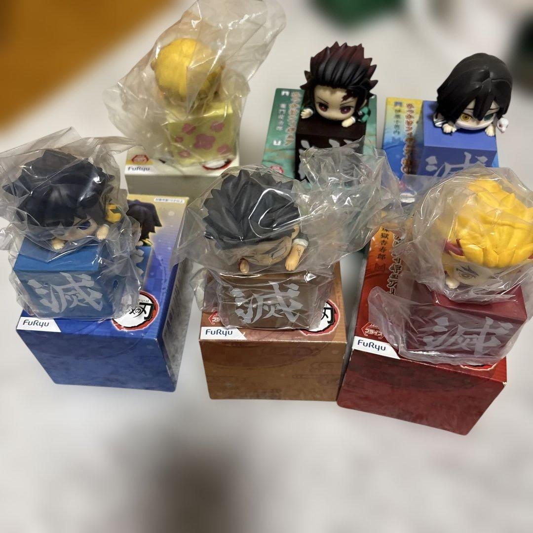 鬼滅の刃 ひっかけフィギュア 6体セット FuRyu