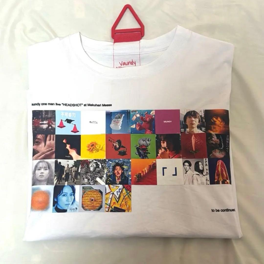 ミュージシャン Vaundy Cover Art T-shirt White M