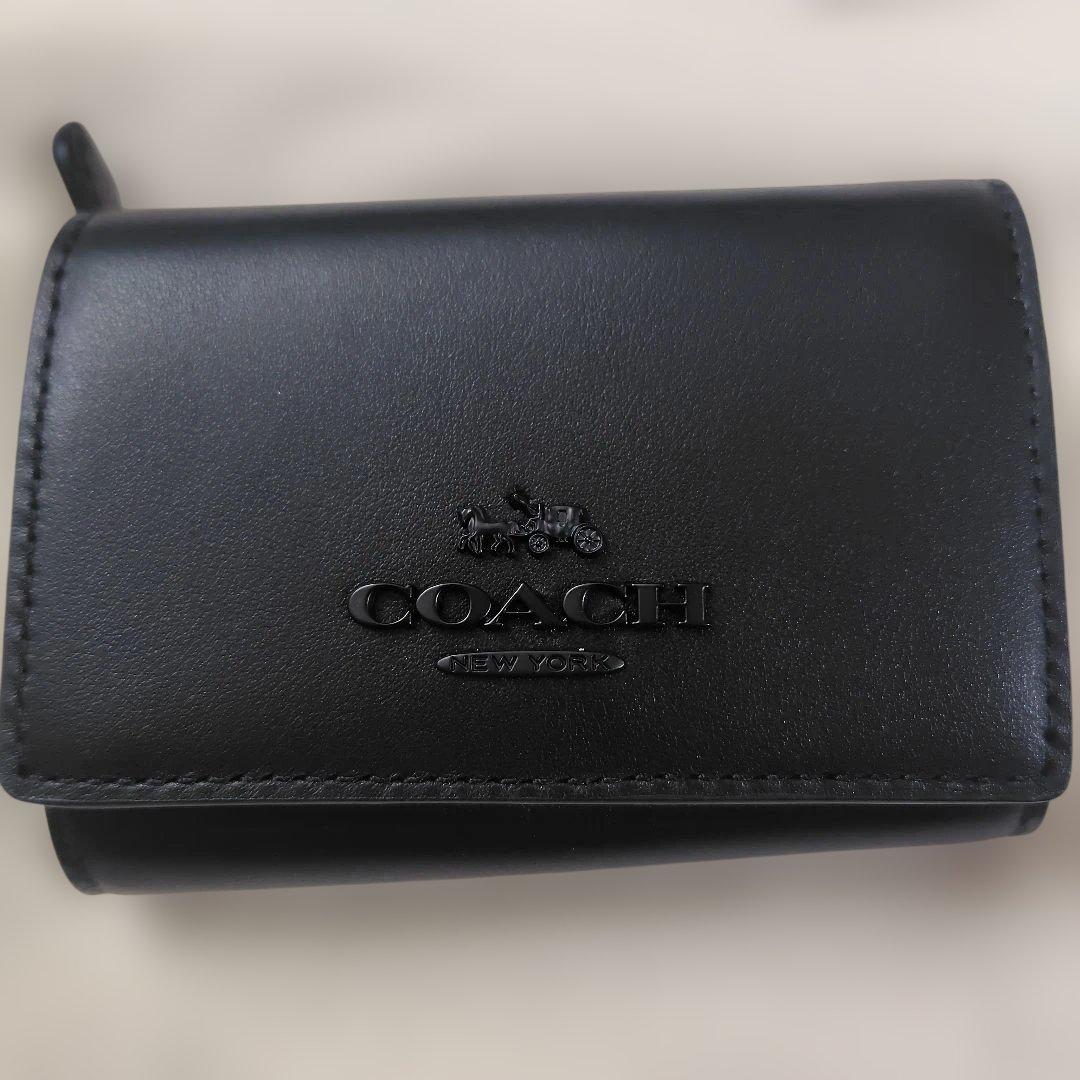 COACH 三つ折り財布 ミニウォレット