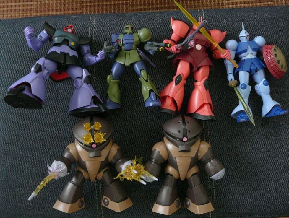 ROBOT魂　ジオンセット　画像のものがすべてです