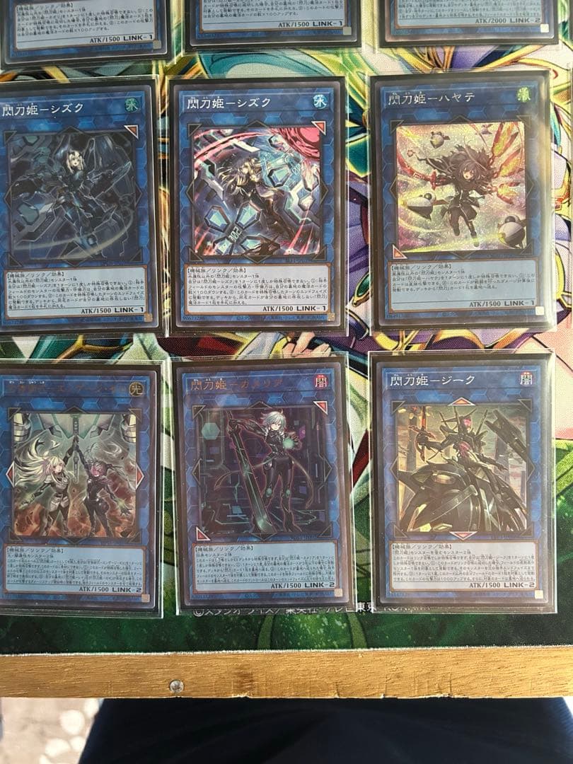 遊戯王　閃刀姫デッキパーツ　イラスト違い　シク有り